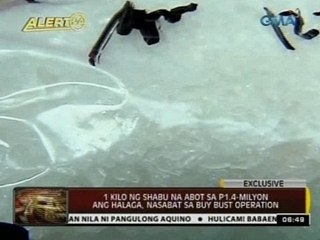 24 Oras: 1 kilo ng shabu na abot sa P1.4-M ang halaga, nasabat sa buy bust operation