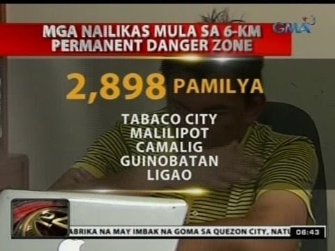 24 Oras: Mga inilikas mula sa paligid ng Bulkang Mayon, siksikan sa evacuation center