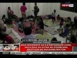 QRT: Mga residente sa 6-8 km danger zone sa bulkang Mayon, inilikas