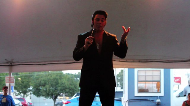 Jason Griffith sings 'Stranger In The Crowd' Elvis Week 2016
