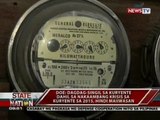 SONA: Asahan ang mas mahabang brownout sa 2015 - DOE