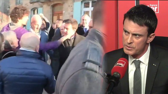 Manuel Valls giflé en Bretagne