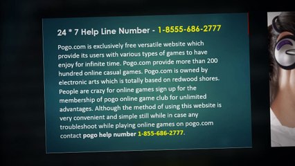 Pogo Help Number - 1-855-686-2777