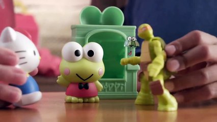 Teenage Mutant Ninja Turtles and Hello Kitty Happy Meal McDonalds TV Commercial 2016