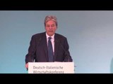 Berlino - Gli interventi di Gentiloni e Merkel alla Conferenza economica italo-tedesca (18.01.17)
