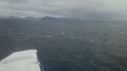 J73 : Survol de La Fabrique lors du passage du Cap Horn / Vendée Globe