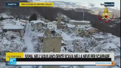 زلزال إيطاليا