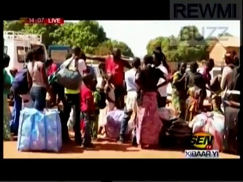 Les réfugiés gambiens de plus en plus nombreux au Sénégal à quelques heures de la fin de... Regardez