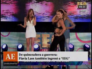 De quinceañera a guerrera - Flavia Laos tambien ingreso a EEG