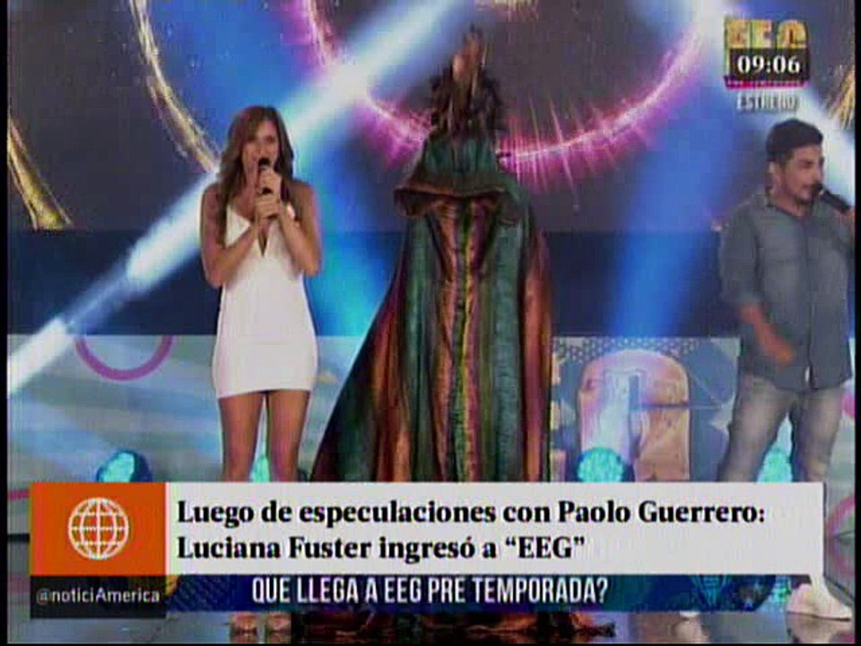 Luego de especulaciones con Paolo Guerrero - Luciana Fuster ingreso a EEG