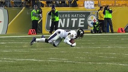 Zachary Orr makes diving interception of Big Ben