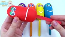 Ice Cream Play Doh Clay Smiley Face Rainbow Colors Surprise Toys Cars 2, Pony, Ironman