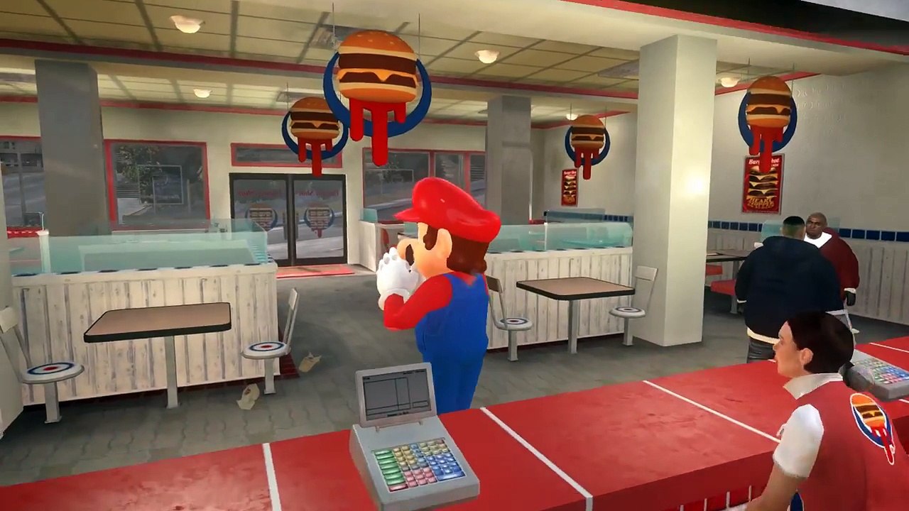 Super Mario dans GTA