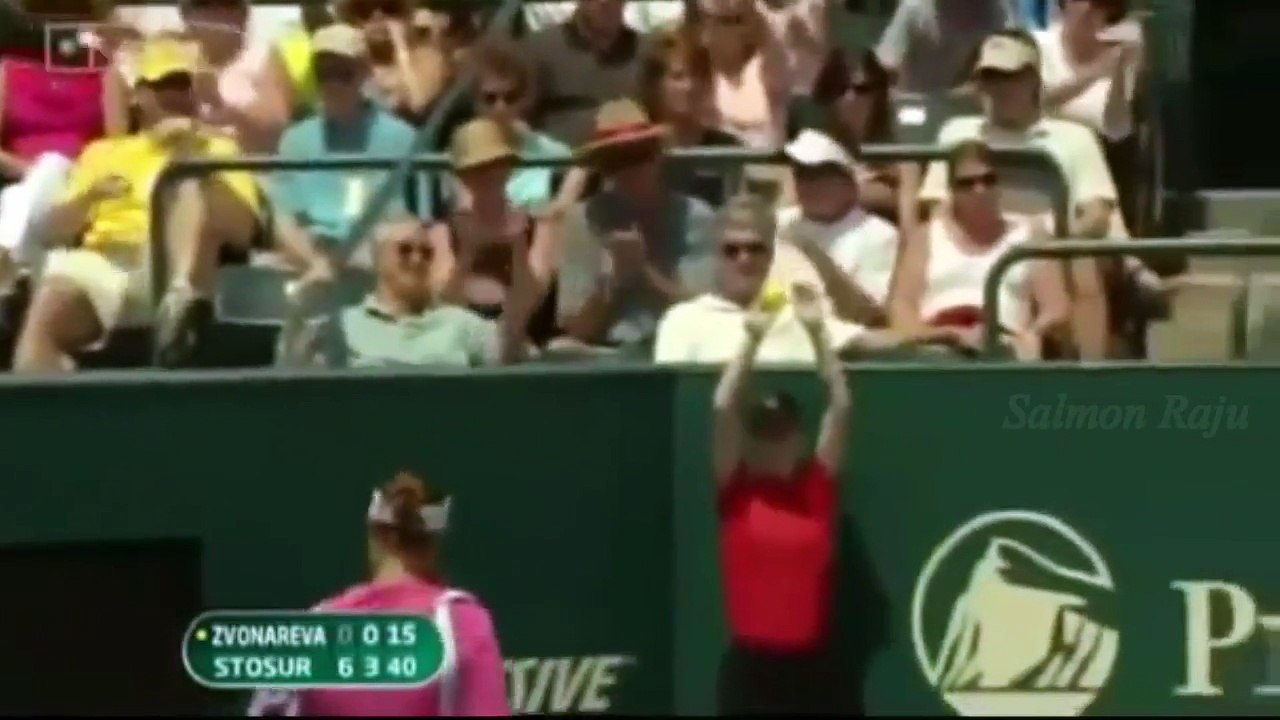 Serial-killer de raquette de tennis ou le phénomène charmant dans le court du tennis