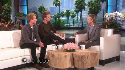 Twins Aaron and Austin Meet Ellen