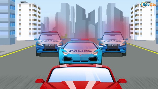 Полиция Машины Помощники в Городе Развивающие мультфильмы для детей Сборник Все серии Мультики 1 час
