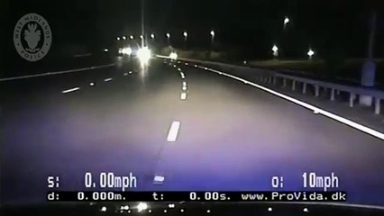 UK crash   police crash into car being driven wrong way on M6