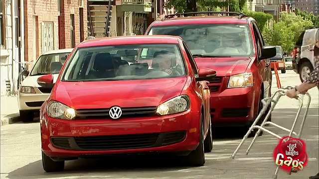 Epic Old Man Traffic Jam Prank - Just For Laughs Gags