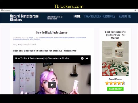 Transgender Hormones| Tesrosterone Blockers| Natural Testosterone Blockers| Estrogen Boosters