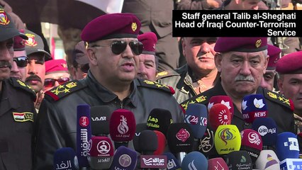 Top Iraq commander announces 'liberation' of east Mosul