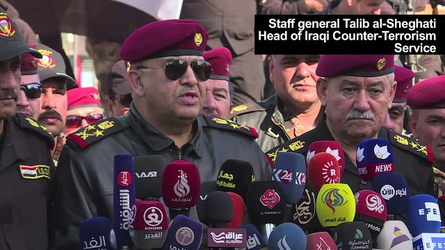 Top Iraq commander announces 'liberation' of east Mosul