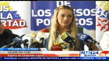 Lilian Tintori espera liberación del dirigente político Leopoldo López
