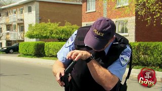Cop Shoots Own Finger Prank