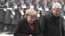 Merkel y Gentiloni exigen una solución común para la crisis de los refugiados