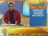 UB: MMDA: Number coding at biyahe ng Pasig River Ferry System, suspendido ngayong Biyernes
