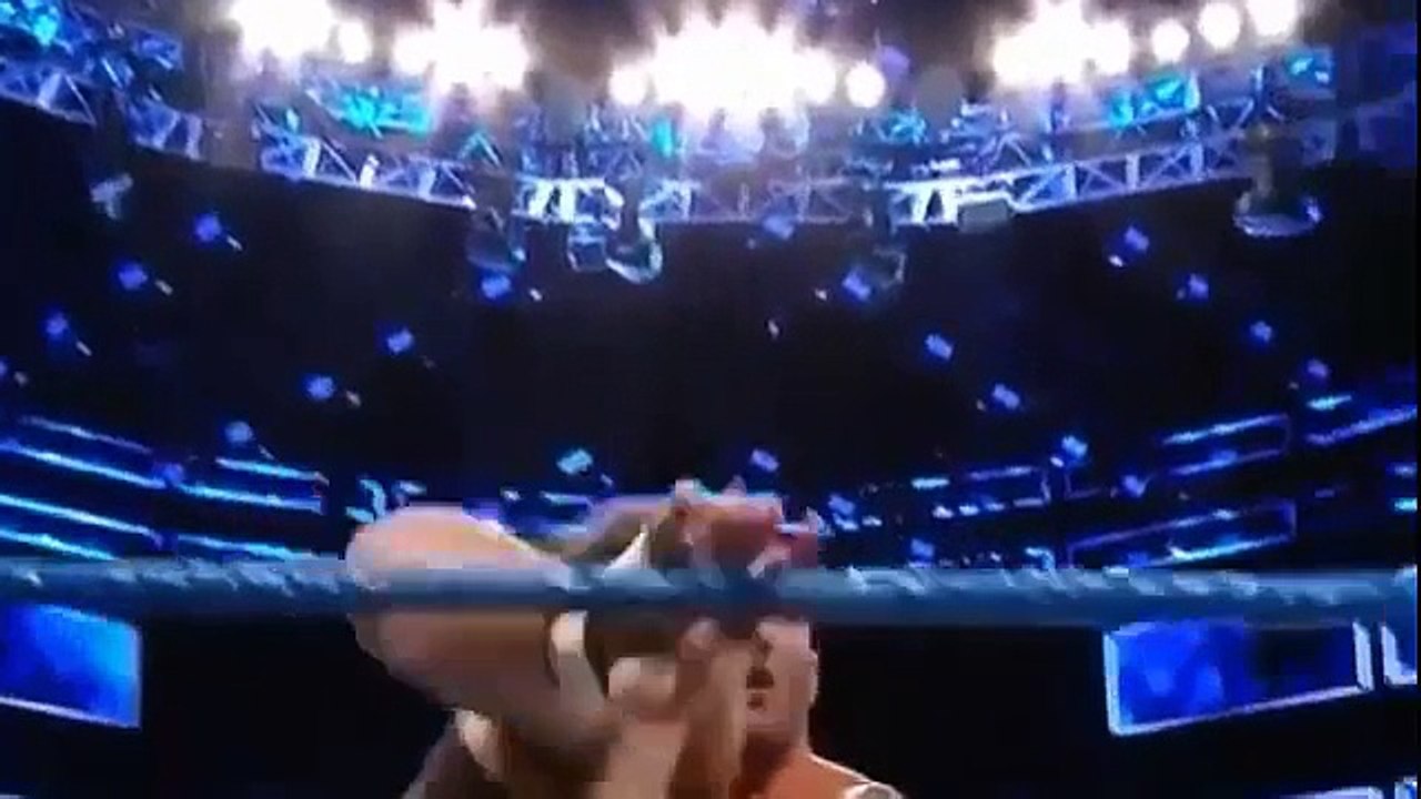 Randy orton (Watt Family) Vs Den ambross smackdown 18.01.2017