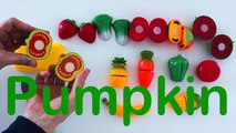 Learn Names of Fruit & Vegetables with Velcro Plastic Toy Playset A SuperheroSchool