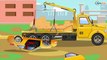 The Yellow Crane and The Truck - Little Cars & Trucks Construction Cartoons for children