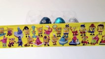 Surprise Eggs SpongeBob, Star Wars, Spiderman and Cars 2 Surprise Eggs Kinder Chocolate and Toys