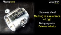 Laser marking on alloys with Graphix - Technomark