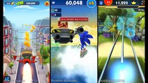 Talking Tom Gold Run Vs Sonic Dash Vs Sonic Dash 2: Sonic Boom!
