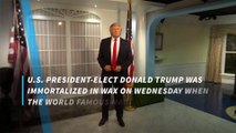 Madame Tussauds unveils new Trump wax figure