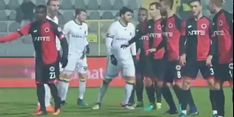 Caner Koca Goal - Gençlerbirliği vs Fenerbahce 1-2   18.01.2017