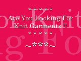 Knit Garments Manufacturer Hongkong