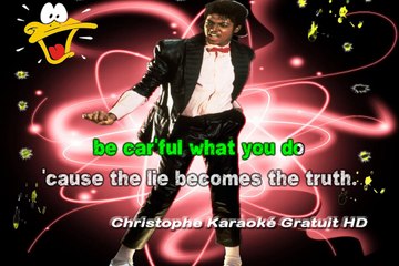 Michael Jackson - Billie Jean KARAOKE / INSTRUMENTAL