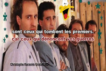 Gold - Laissez-nous chanter KARAOKE / INSTRUMENTAL