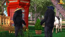 3D Lion Vs Dinosaur Vs Gorilla Finger Family Songs | Lions Attack Dinosaur 3D Animation Short Movie