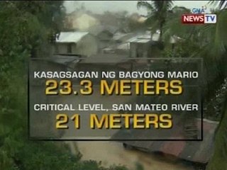 SONA: San Mateo, Rizal, halos lamunin ng tubig mula sa ilog