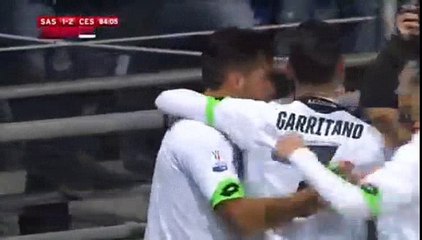 Karim Laribi Goal HD - Sassuolo 1-2 Cesena 18.01.2017