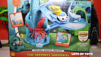 Race to the Rescue!! Octonauts Gup Speeders Speedway Captain Barnacles Gup Speeder