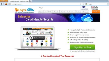 online password manager