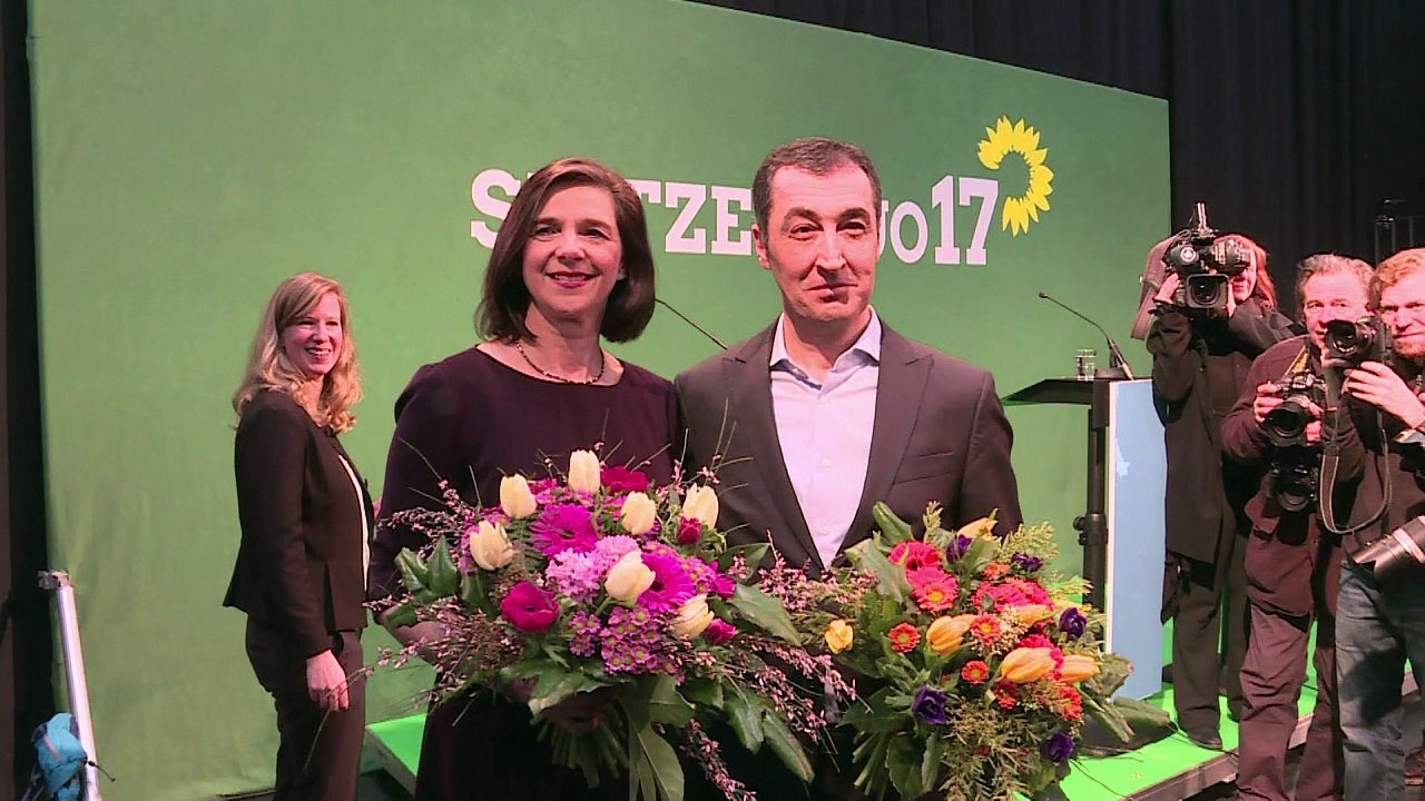 Spitzenduo will Grüne an die Macht führen