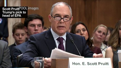 Trump's pick for EPA chief testifies before Congress