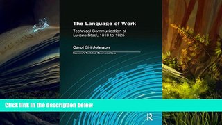 Download [PDF]  The Language of Work: Technical Communication at Lukens Steel, 1810 to 1925 Full