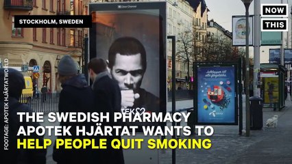 These billboards cough at anyone who's smoking