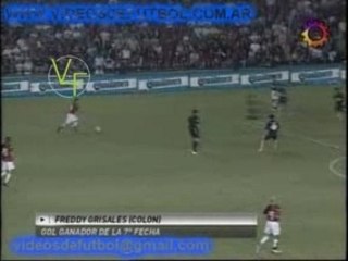 Download Video: Torneo Apertura 2007 - Fecha 07 - el mejor gol de la fecha